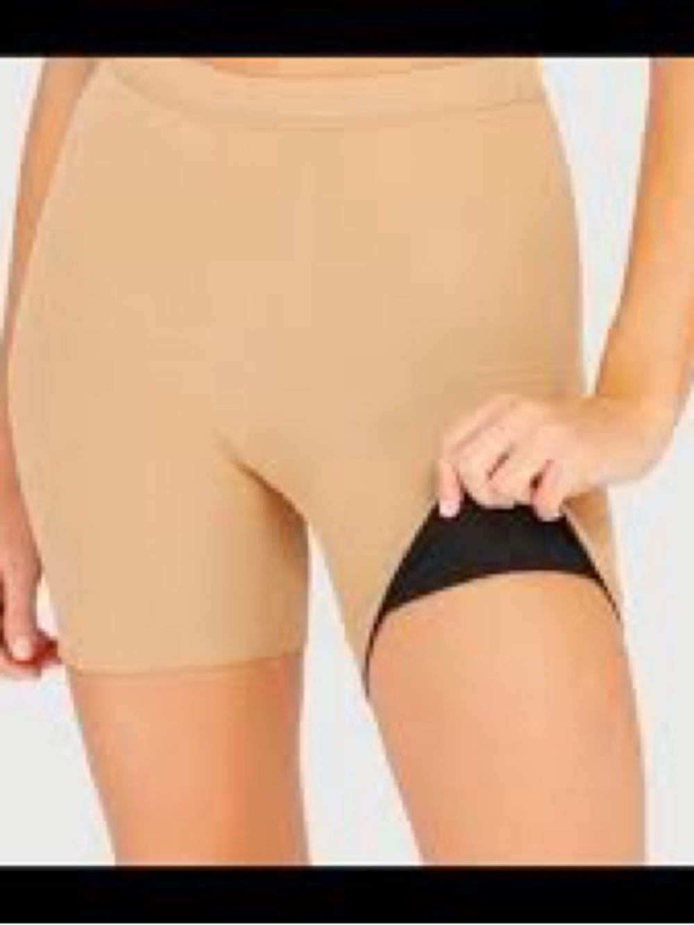 Assets By Spanx Nude Seamless Shaping Shorts